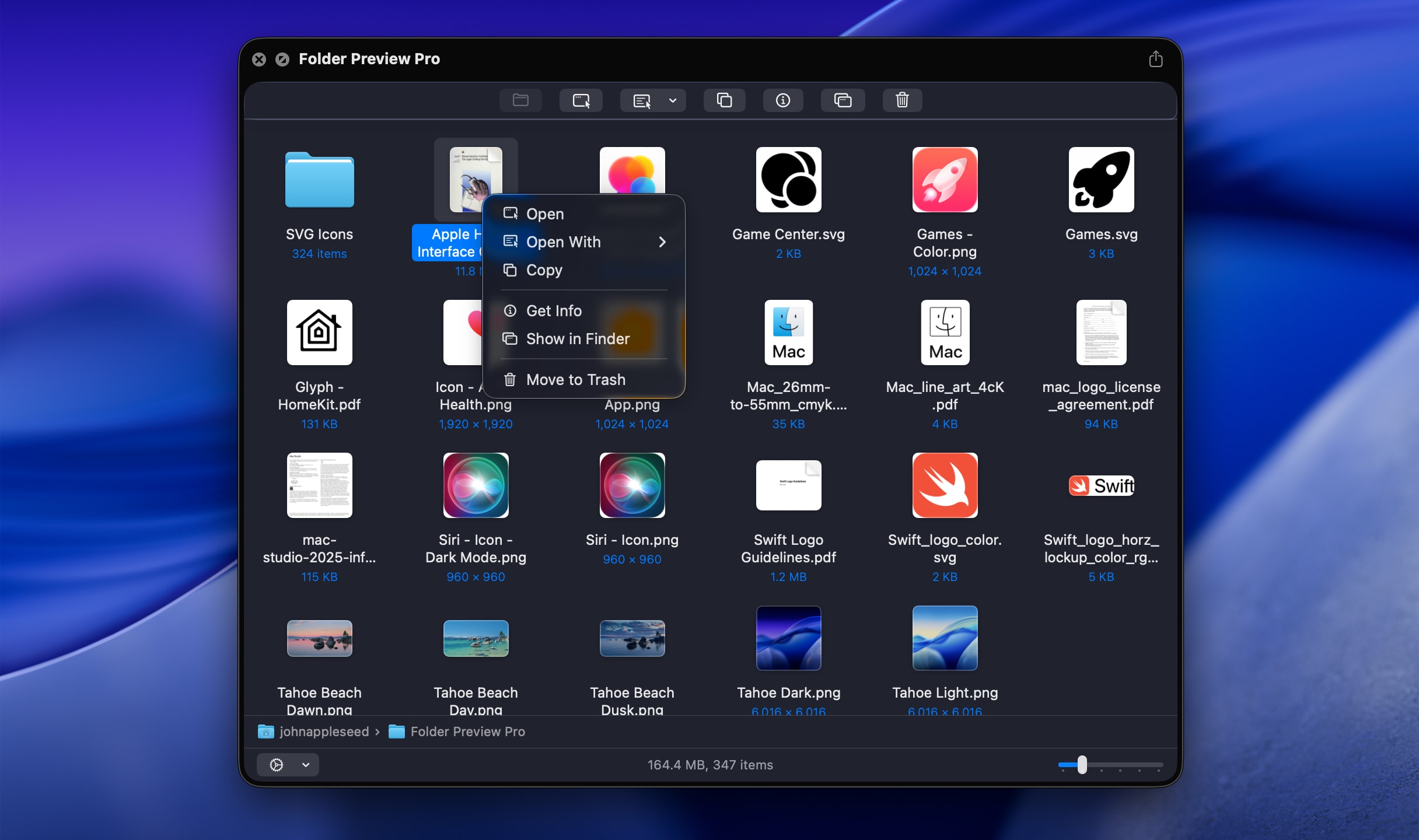 Folder Preview Pro screenshot
